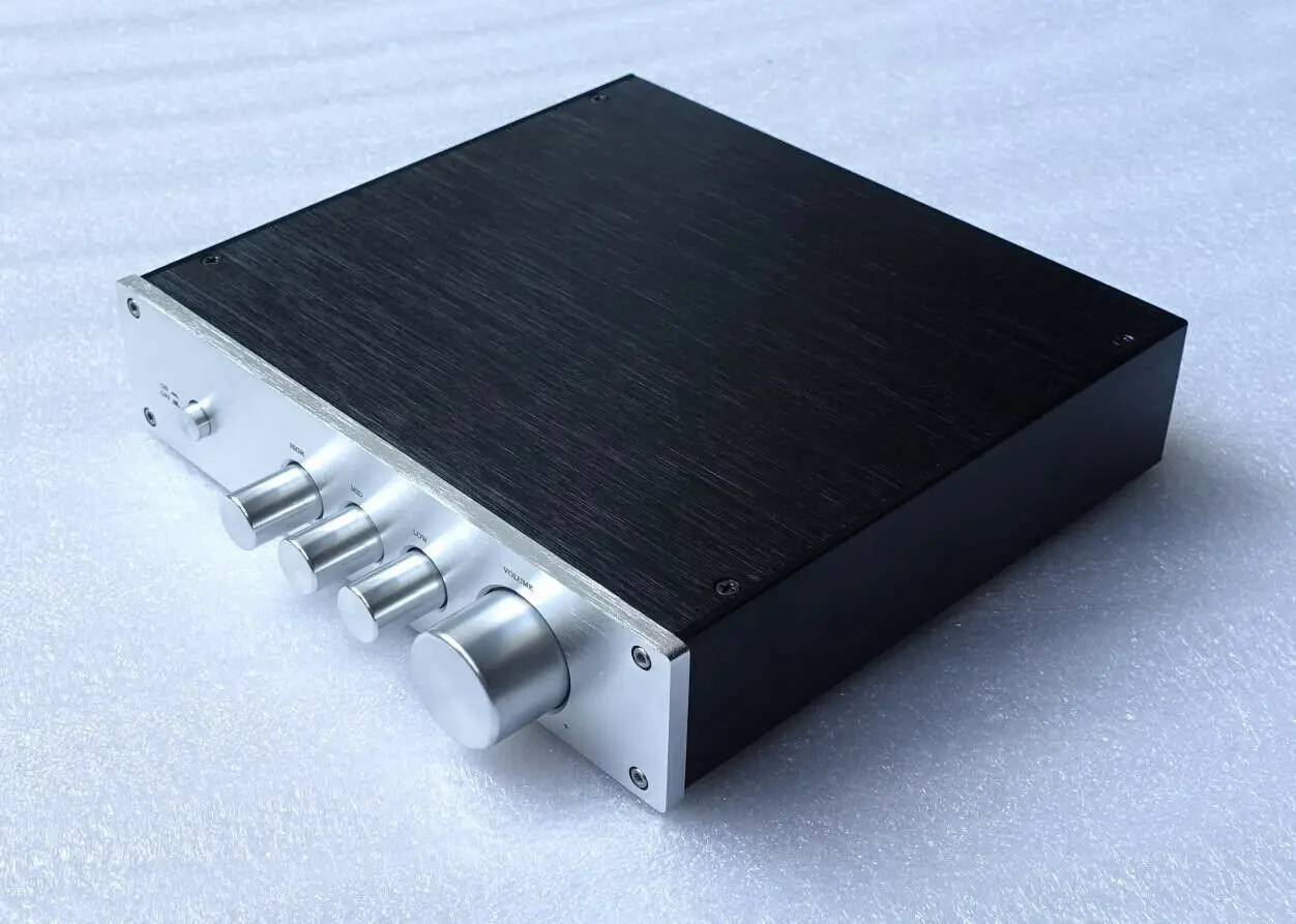 

GZLOZONE Aluminum Preamp Chassis Enclosure /case DIY Preamplifier Box L14-46