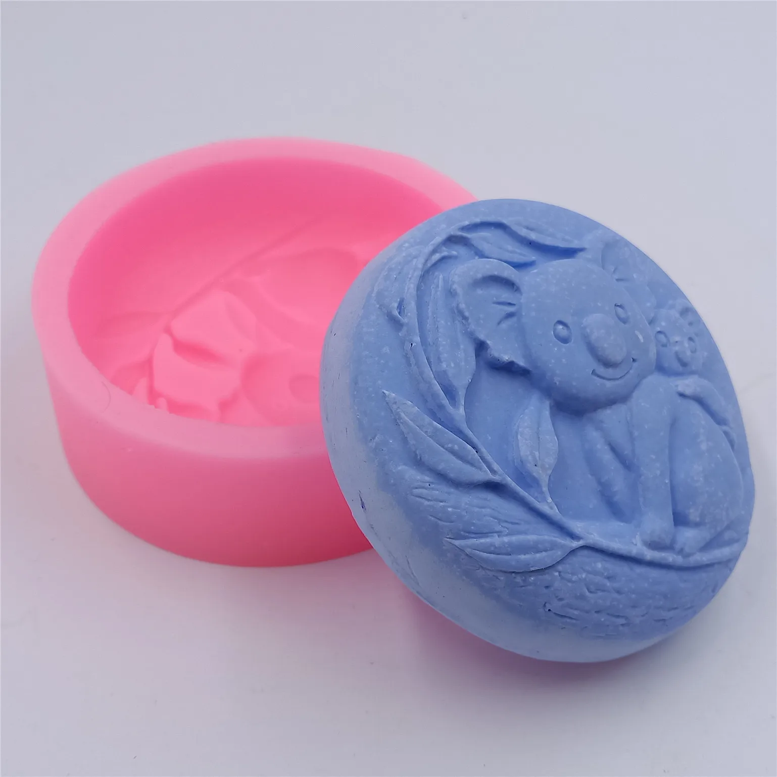 Koala Design Silicone Soap Mold Decorative Cake Molds Fragrance Wax Crafts Aromatherapy Gypsum Mold