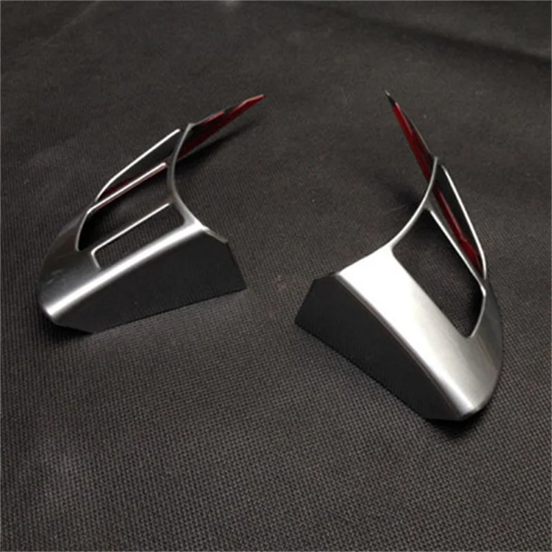 

Car ABS Chrome Steering Wheel Stickers For Mazda 3 2006 2007 2008 2009 2010 2011 2012 2013 Accessories 2Pcs Auto Parts