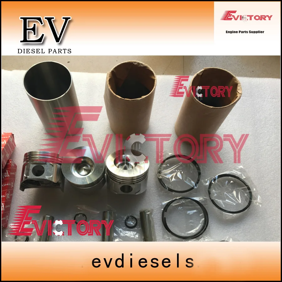 Engine rebuild kit For yanmar 3D82AE 3TN82 3TN82E piston piston ring liner engine bearing full gasket kit valve kit