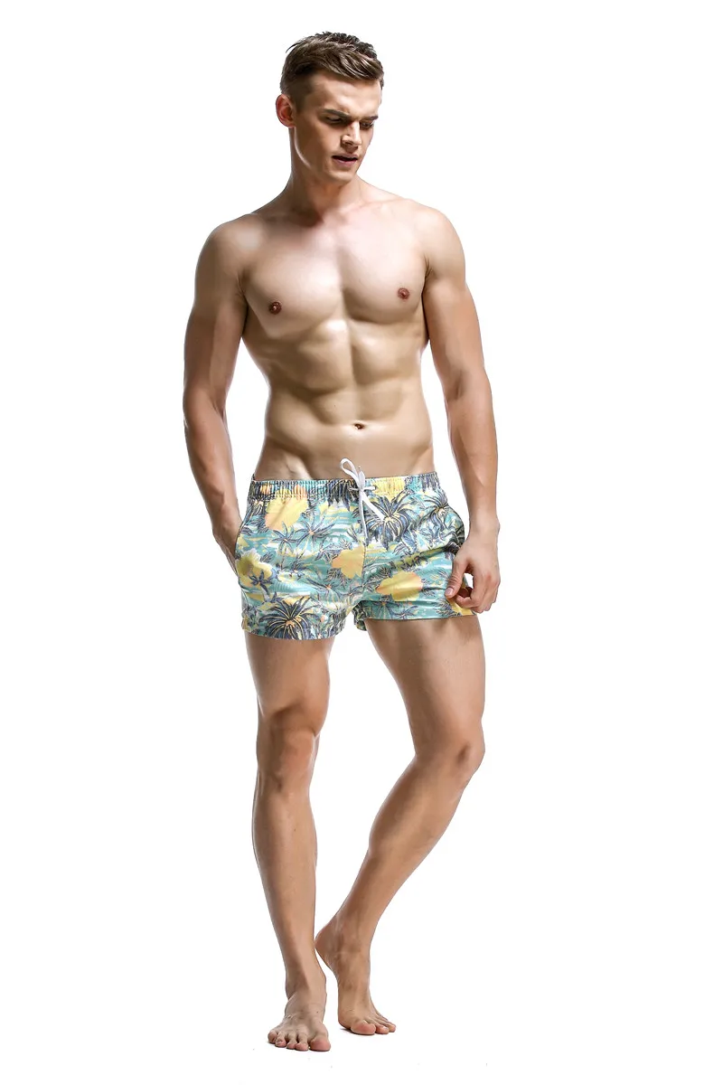 SEOBEAN Baru Pria Celana Pendek Kasual Musim Panas Pantai Celana Kecil Boxer Celana Pendek Ukuran M,L,XL