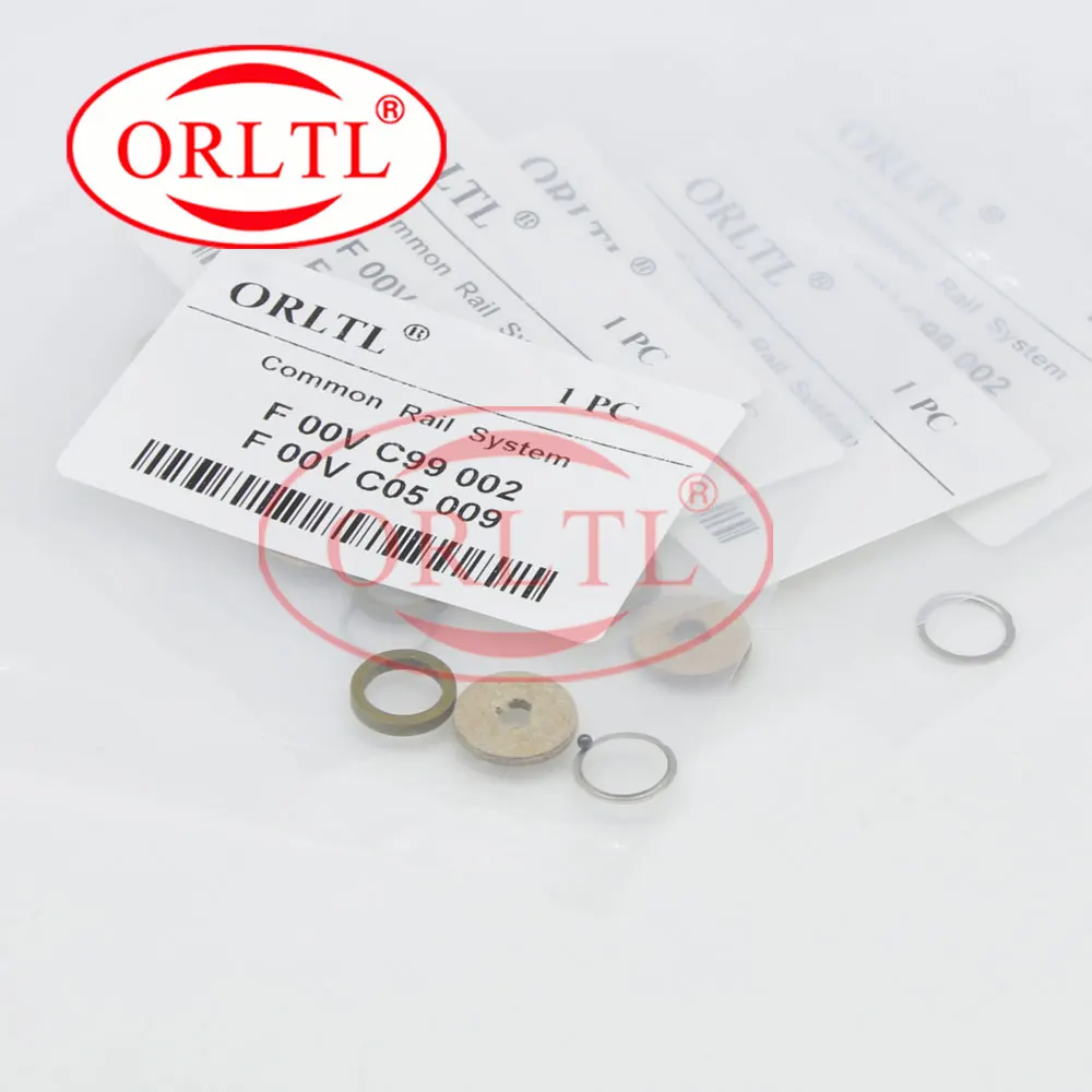 ORLTL Gasket Kits F OOV C99 002 Common Rail Control Valve Steel Ball F OOV C05 009 (Diameter=1.5mm) For Diesel Fuel Injector