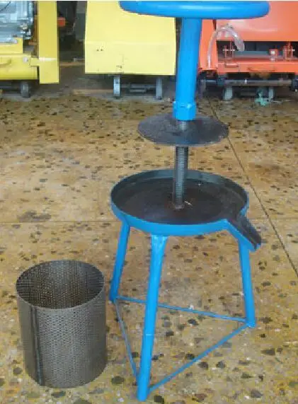 دليل شحم الخنزير آلة الضغط اليدوي خنزير آلة ضغط الزيت