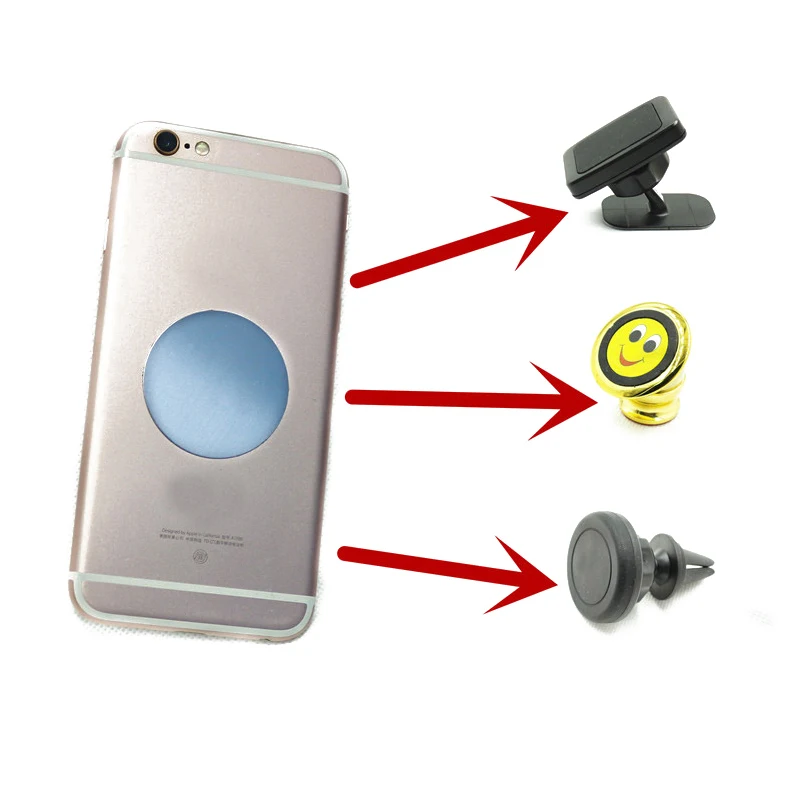 5 قطعة 40 35 30 25 20 15 مللي متر لوحة معدنية القرص صفائح حديد ل المغناطيس حامل هاتف المحمول ل حامل هاتف السيارة المغناطيسي أصحاب