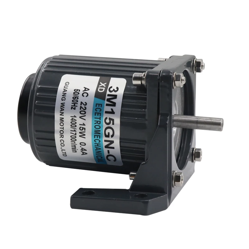 

220V AC motor, 15W speed motor, 1400-2800RPM high speed miniature single-phase CW/CCW small motor,With AC speed regulator