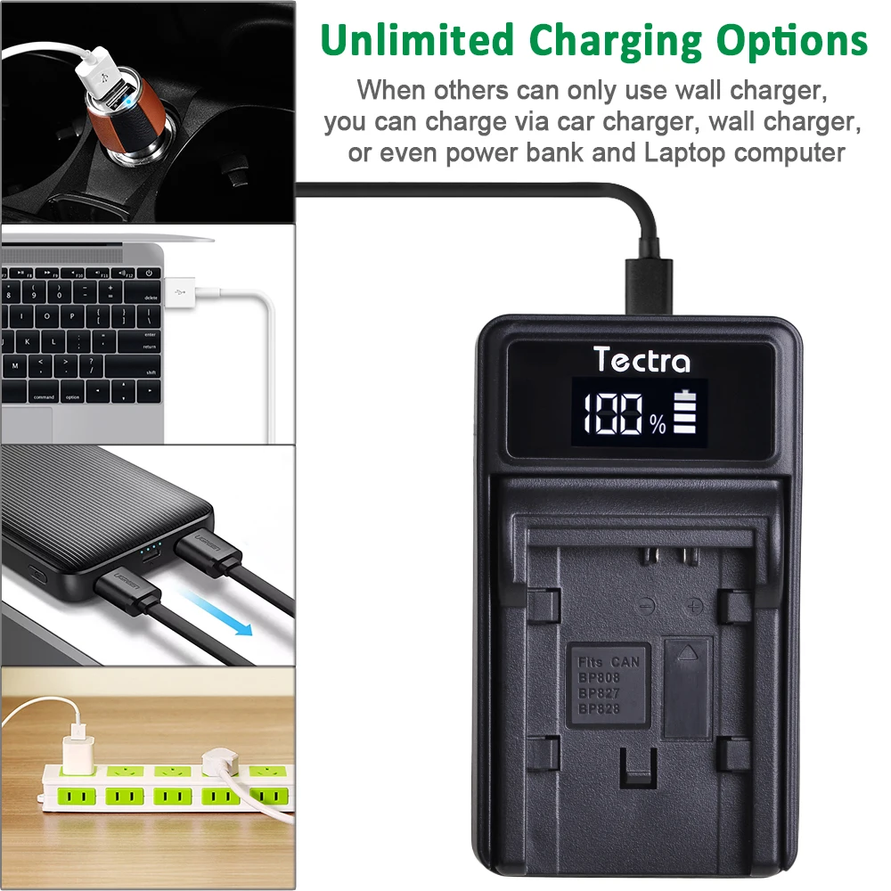 2900 mAh 2 CHIẾC BP828 BP-828 Pin + ĐÈN LED cho Canon VIXIA GX10, XF400, XF405 HFG20, HFG30, HFG40, HFM41 HFM400 HFS21 HFS30