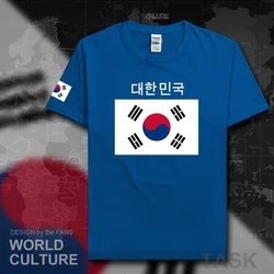 Tシャツ2017韓国共和国メンズkor 100%,ジャージ,国家チームtシャツ,会議トップ,ファンtシャツ,韓国国旗