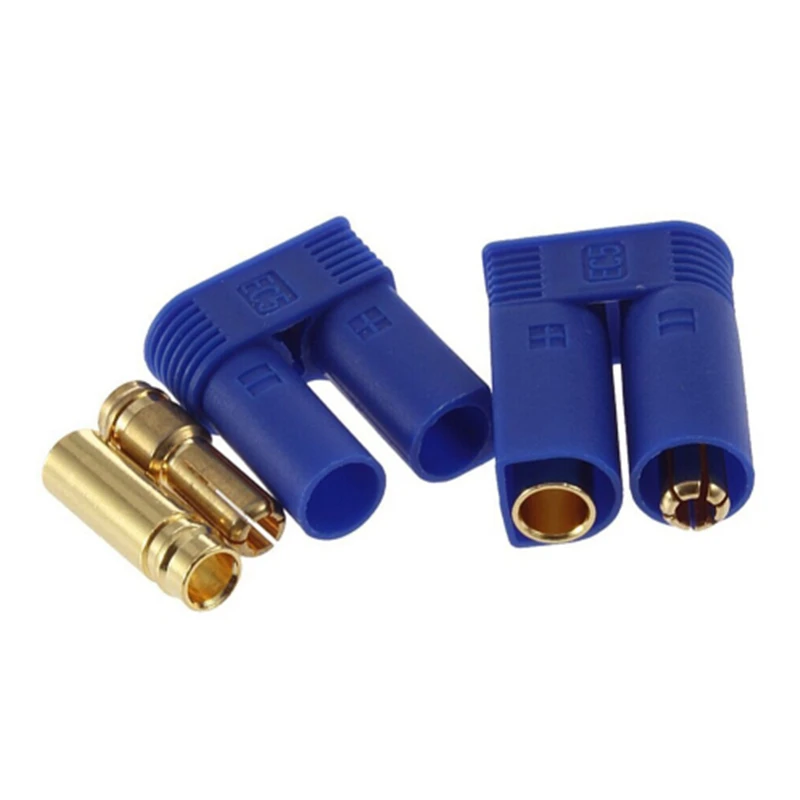5 Paren/partij EC5 Plug 5Mm Bullet Connectors1 00A Rc Lipo Batterij Adapter M/F Connector Voor Rc deel