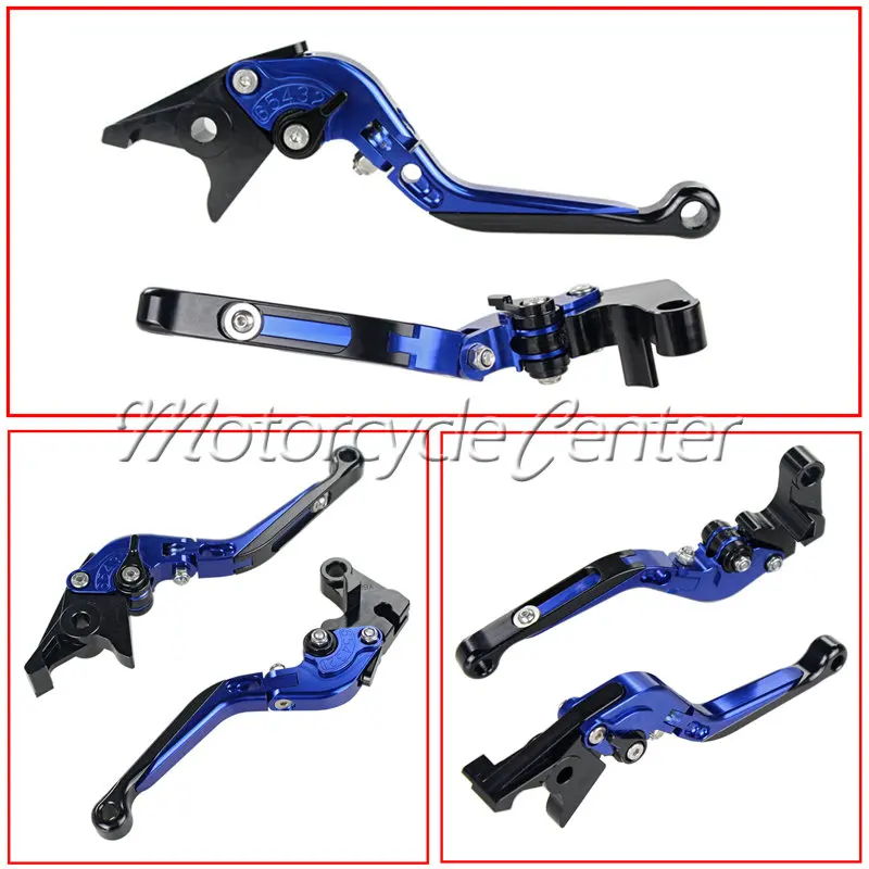 Motorcycle CNC Folding Foldable Extendable Brake Clutch Levers For Kawasaki Ninja 300R Z300 EX300  250R EX250 400 Z400 Z125