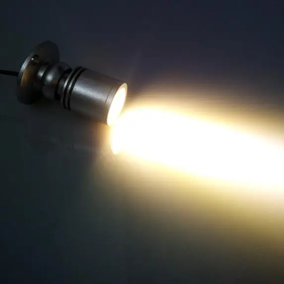 Led Mini Cabinet Light 1W Led Downlight AC85-265V LED Spot lights Include Led Driver