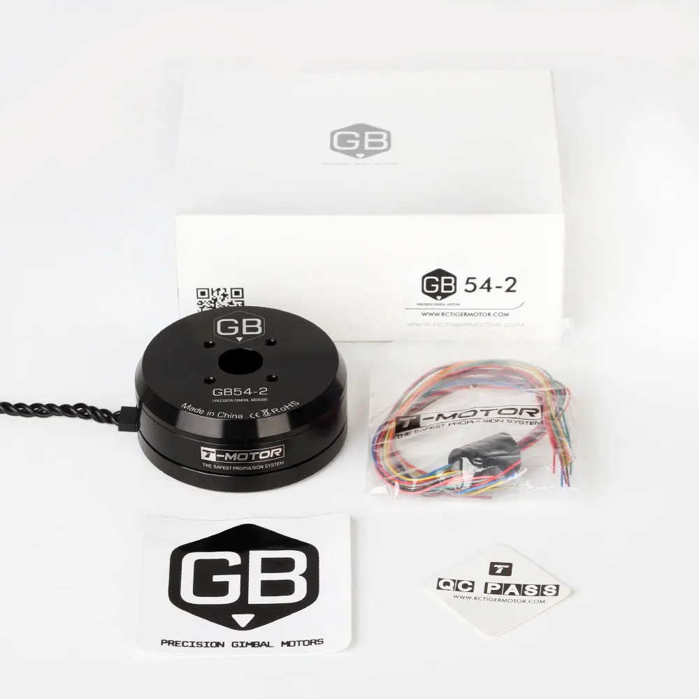 T-motor high torque low speed Gimbal Motor GB54-2 KV26 for DJI part camera phantom