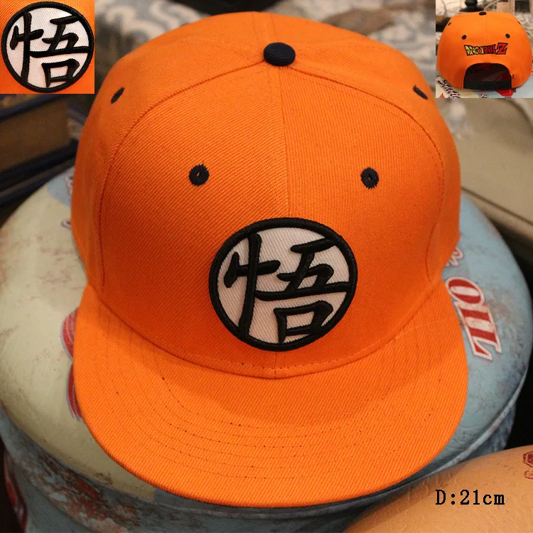 VORON 2024 new High quality  Z Goku hat Snapback Flat Hip Hop caps Casual baseball cap for Men women birthday hat