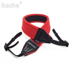 2021 Hot Red Neoprene Camera Shoulder Neck Strap Belt For Canon EOS 600D 5D 7D 60D 300D 400D 550D 1000D 1100D DSLR