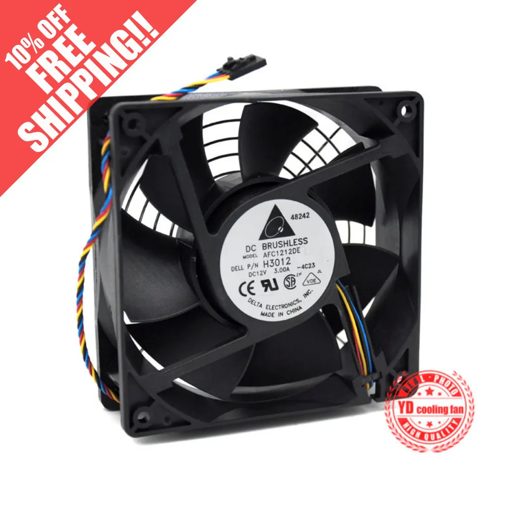 

brand new DELTA 12038 12CM AFC1212DE 12V 3.0A for dell server cooling fan