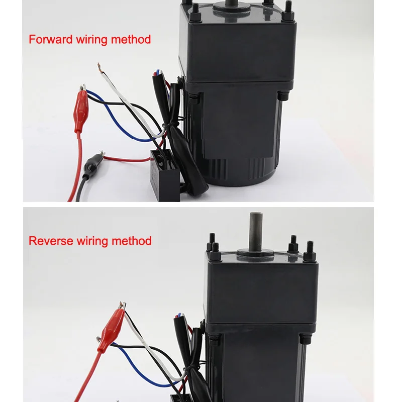 Wholesale 60W 220V Gear Motor Single Phase 7.5 To 600RPM/MIN With CW/CCW Fixed Speed With Motor Capacitor Bringsmart