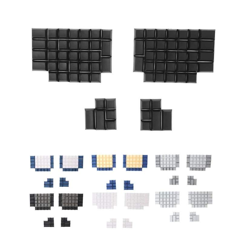 Pbt Keycaps DSA Blank Keycaps for Ergodox Mechanical Gaming Keyboard DSA Profile