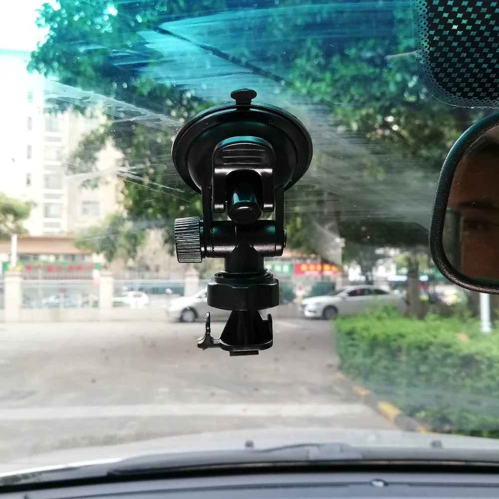 YI Dash Camera Mount Holder Vehicle Video Recorder/Car DVR Camera Windshield & Dashboard Suction Mount Holder