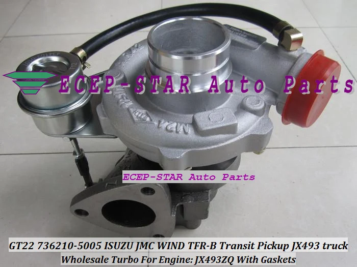 Free Ship GT22 736210-5009 736210-0009 736210 0009 1118300DL Turbo Turbocharger For ISUZU For JMC Truck JX493 JX493ZQ 68KW