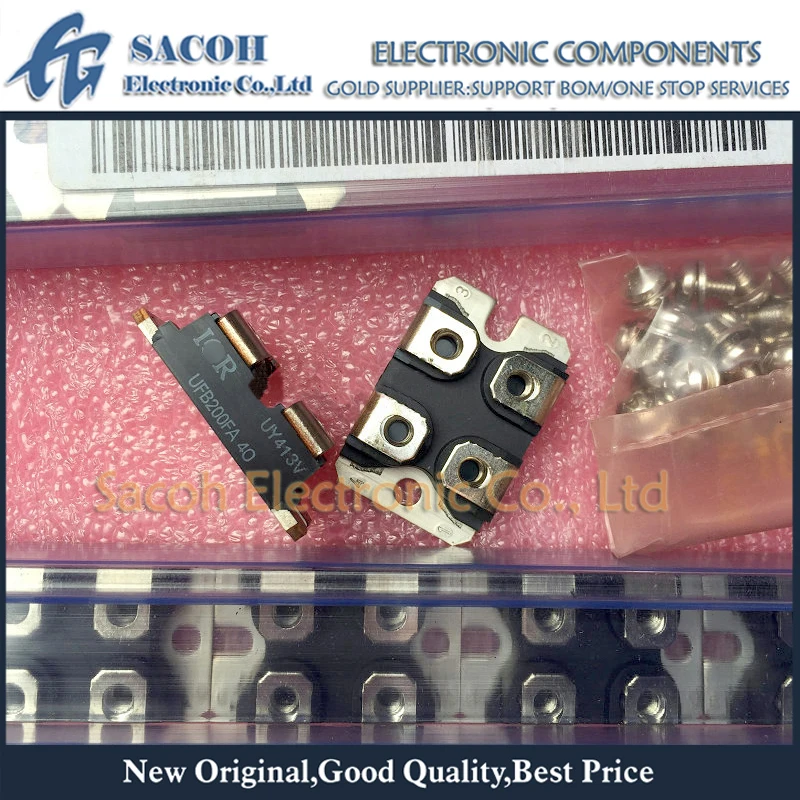 

Refurbished Original 1Pcs/Lot UFB200FA40P UFB200FA40 200FA40 UFB200FA20P UFB200FA20 SOT-227 230A 400V Ultrafast Rectifier Module