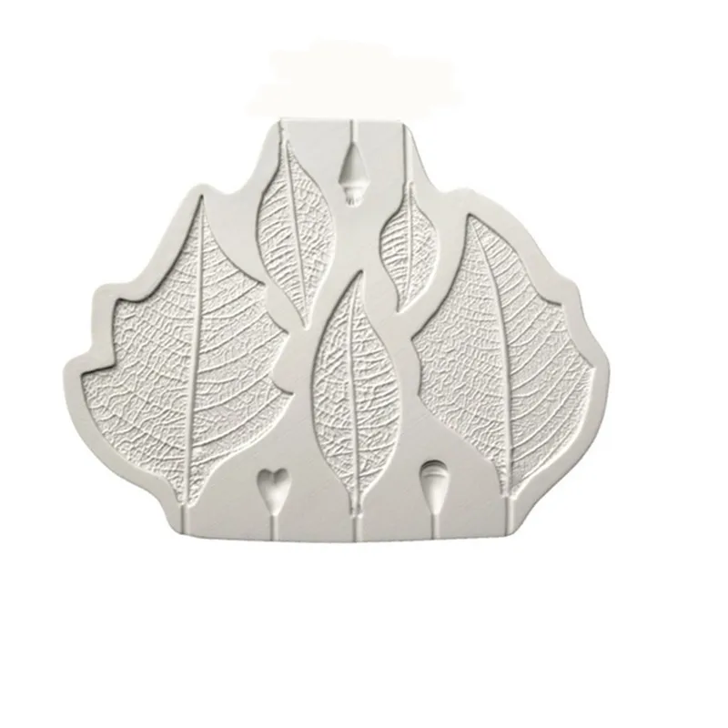 Diy Tree Flower Press Molding Foil Mold Silicone Mold Cake Decor Fondant Cake 3D Silicone Mould