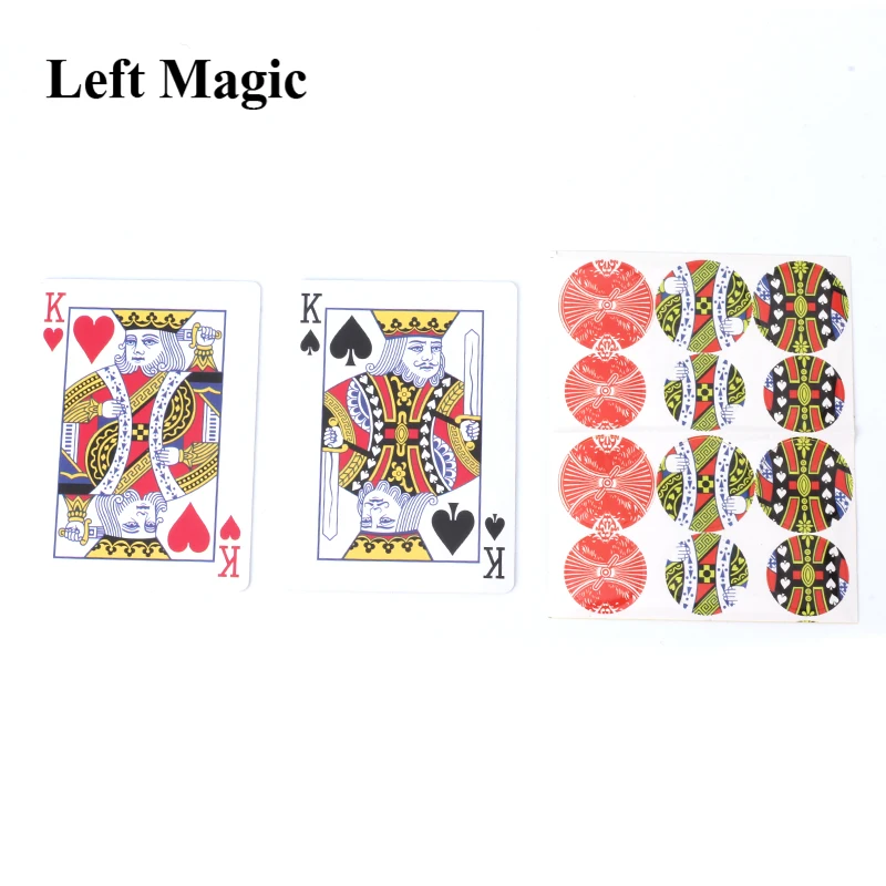 Phase Shift Card Magic Tricks Cards Close Up Magic Props Gimmick Stage Mentalism Street Comedy Magic Toys