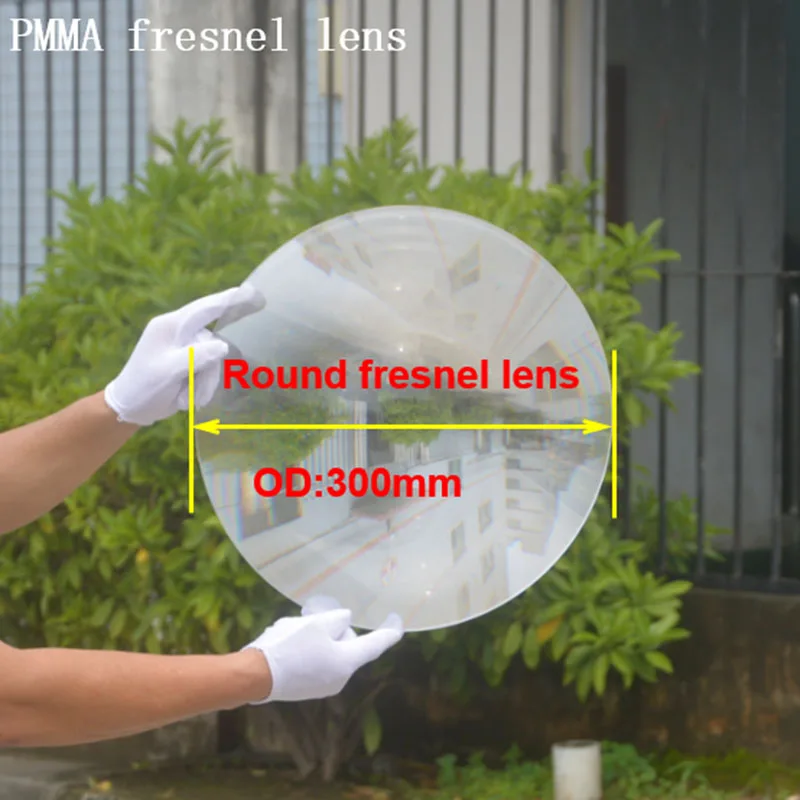 

Factory supply 300mm round shape spot fresnel lens ,pmma fresnel lens ,arcylic fresnel lens