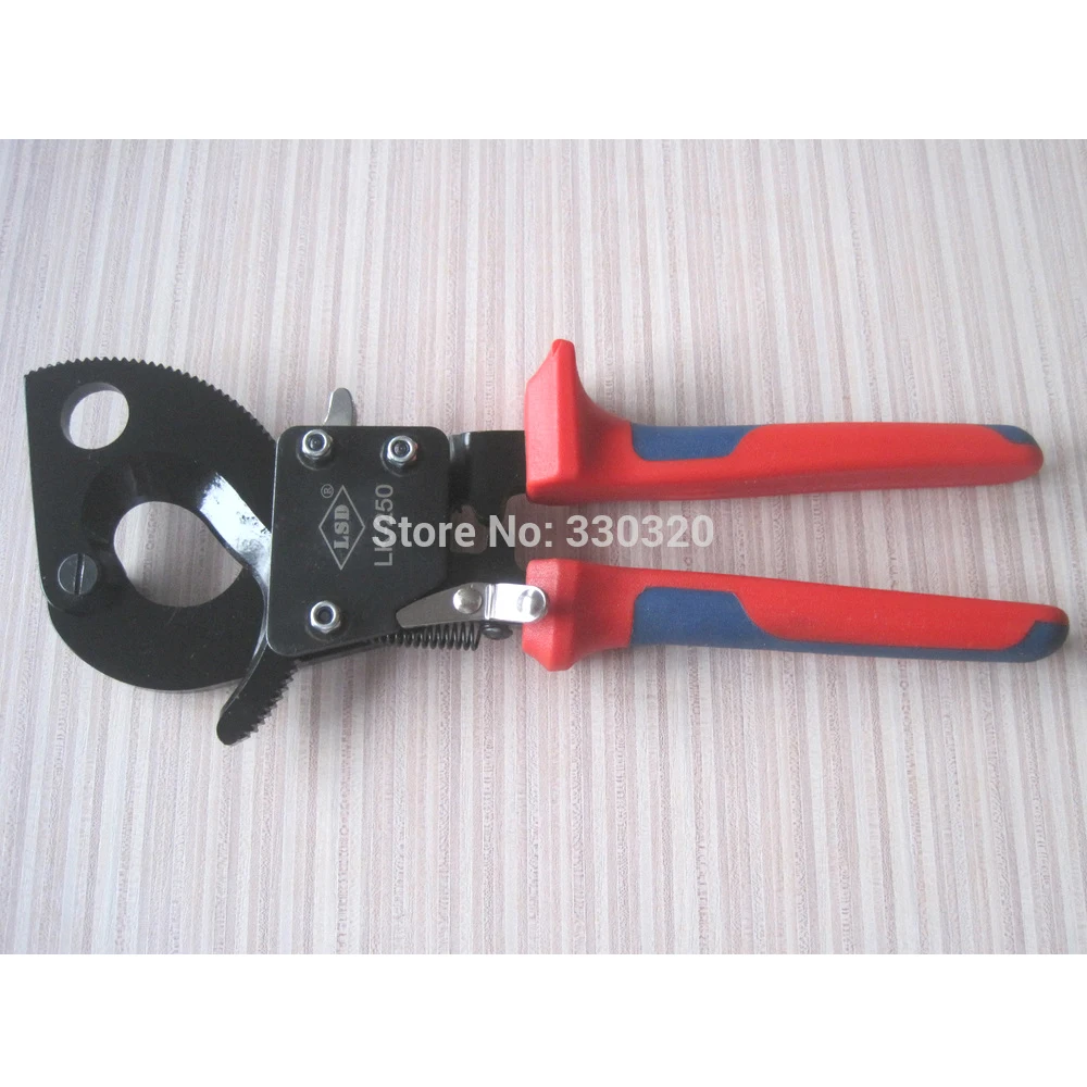 

Electric ratchet cable cutter for cutting Cu/Al cable and wire max 240mm2 LK-250,wire cutting plier