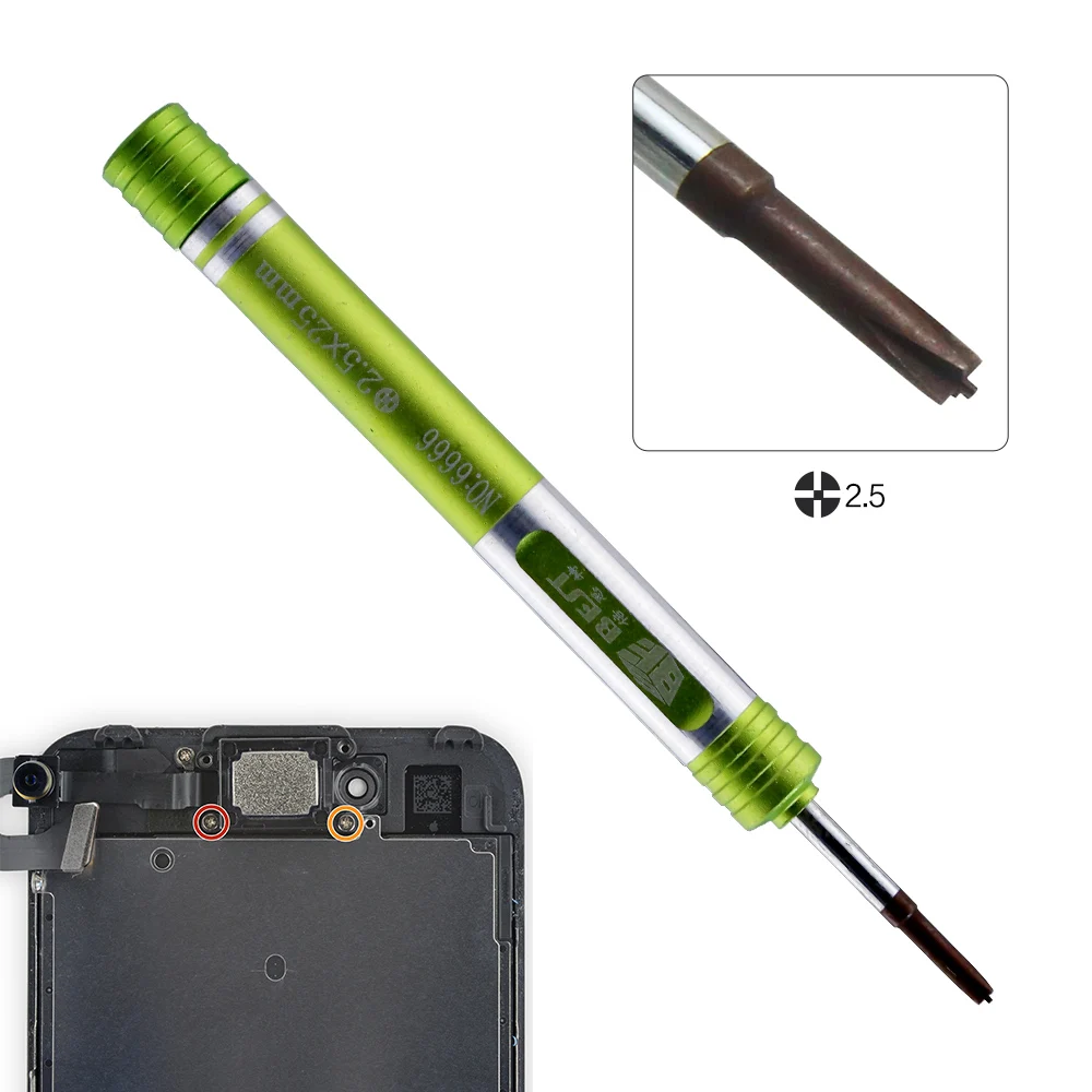 BST-6666S 7 في 1 مجموعة مفكات جديدة احترافية لهاتف iPhone 7 7plus أدوات فتح إصلاح ساعة Apple #4