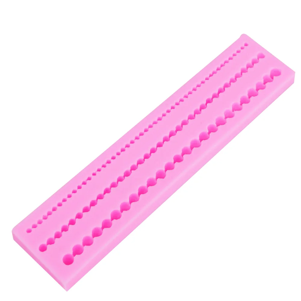 Pearls Silicone Sugarcraft Mold Resin Tools Cupcake Baking Mould Fondant Cake Decorating Tools M501