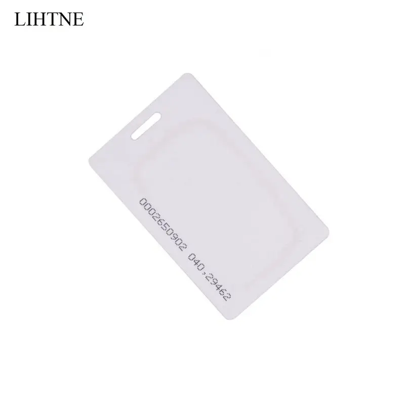 10PCS 125KHz ID Thick Card RFID Cards EM Access Control System Card