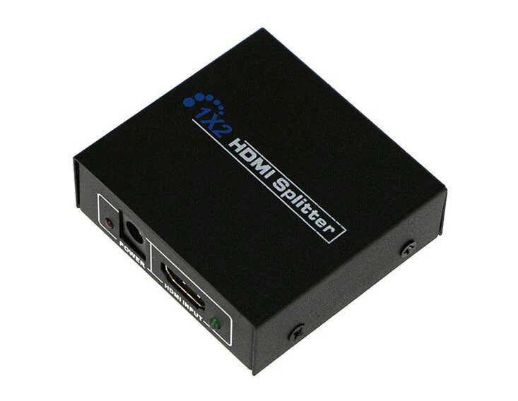 Nieuwe Hdmi Splitter 1 In 2 Out Schakelaar Versterker Dual Display 3D 4K Hdmi Adapter 1X2 Voor multimedia Video Audio Hdtv Hd Dvd PS3