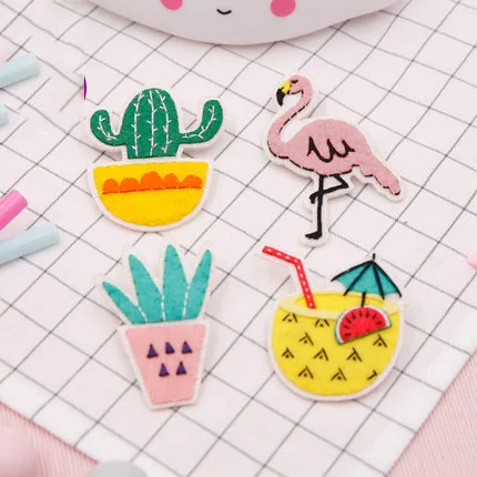 

Ins Small Brooch Pin Korea Vibrating Accessories Non-Woven Fabric Handmade Diy Production Creative Kit