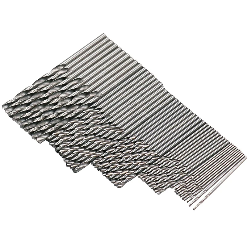 JIGONG HSS 4241 Set di punte da trapano in acciaio ad alta velocità Strumento di gioielli artigianali Punta a mano Foro per gioiellieri Frese Foratura Alesatore Mandrino Morsetto
