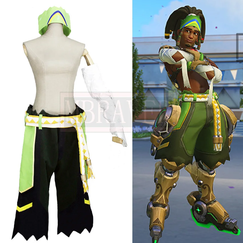 

OW Lucio Brazil War Dance Skin Capoeira Cosplay Costume Custom Made Any Size