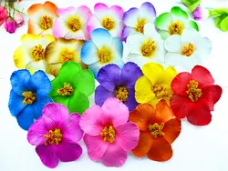 100pcs mixed colors Foam Hawaiian  Hibiscus Flower decor  no clip