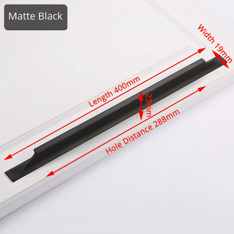 KAK Amerikanischen Stil Schwarz Schrank Griffe Gold Solide Aluminium Legierung Küche Schrank Zieht Schublade Knöpfe Möbel Griff Hardware