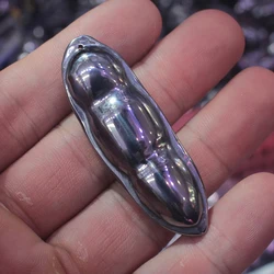 Natural Terahertz Stone Natural Energy Stone Pendants Carved Pod For Woman For Gift For Healthy  Wholesale