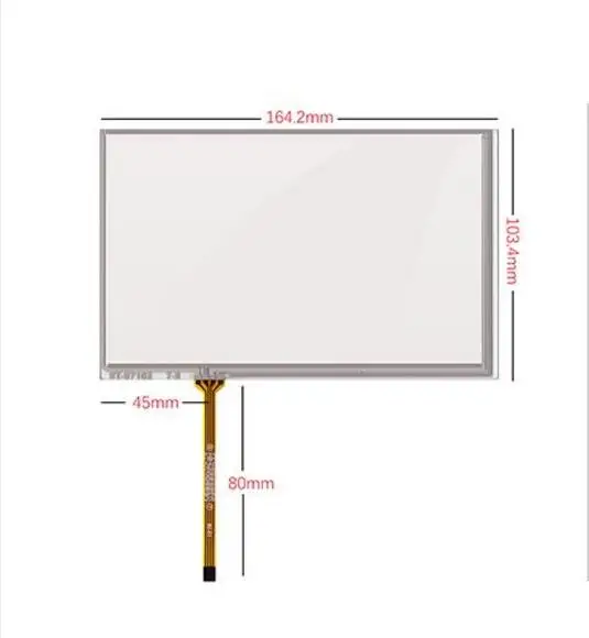 7.1 inch touch screen with AT070TN83 V.1 AT070TN84 ST-07102 entity factory Innolux