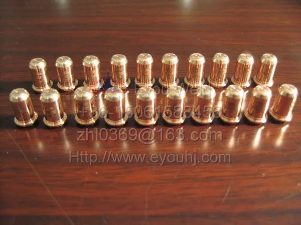 20 pcs 30A Consumables (10pcs Nozzle 220480+ 10pcs  Electrode 220478) for Plasma Cutting Machine, T30v Torch [PMX30]