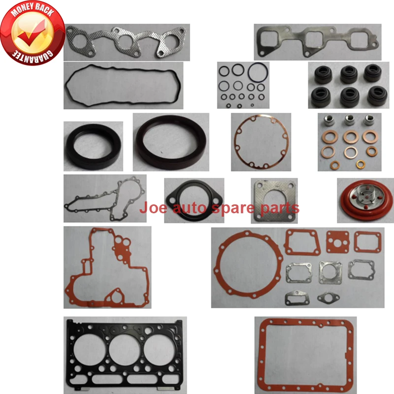 

Engine Full gasket set kit for Kubota engine : 3D87 D1403