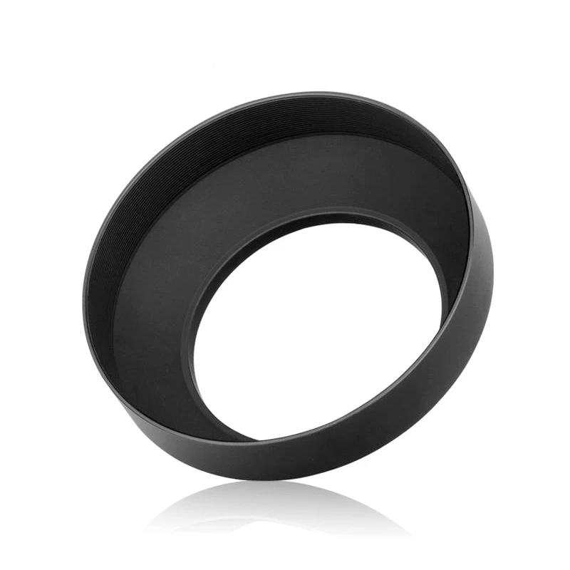 Camera Lens Hood Metal  Wide Angle 37mm 39mm 40.5mm 43mm 46mm Screw-in Lente Protect For Canon Nikon Sony Leica Olympus Pentax