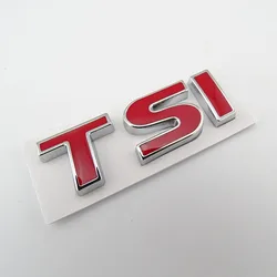 Polo Car adesivo Lettering TSI Emblem Golf MK6 decalcomania posteriore tronco Logo