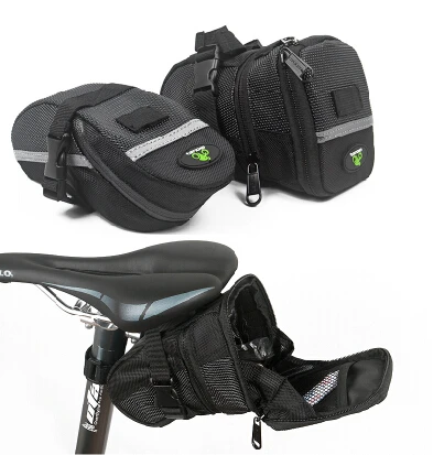 Bike tail bag mountain bike mounts Parcel equipment cushion chartered saddle bag folding bicycle accessories Tail bags