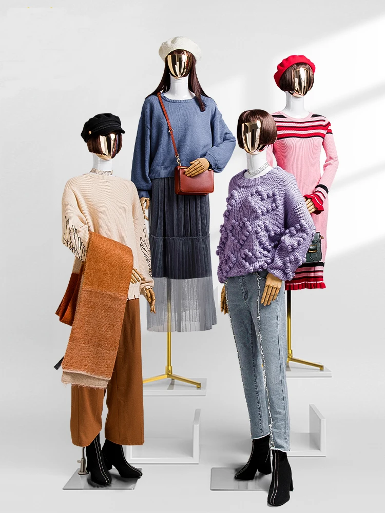 

Fashionable Customized Full Body Female Mannequin Factory Direct Sell