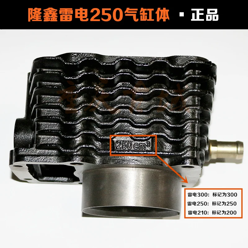 Longxin Thunderbolt TT 200 210 250 260 300 original set cylinder TT300 cylinder block piston assembly V force