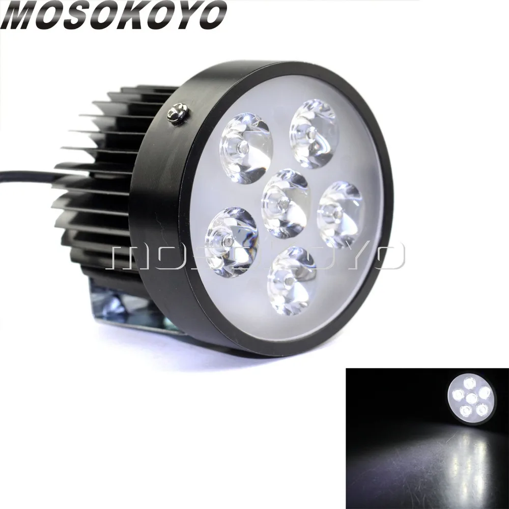 Universal 12V - 80V LED Spot Headlight For Auto Car Vehicle Truck ATV Boats Bike Motorbike Motorcycle Super Bright Running Light