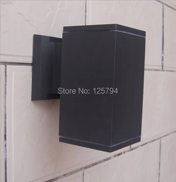 

Free shipping hot IP65 Waterproof outdoor 4W led aluminum square wall lamp garden lamp / overdoor head / exterior wall light