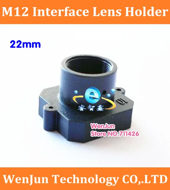 

new M12 interface lens holder COMS lens mounting seat 22mm hole distance Large inner frame Plastic base 009A