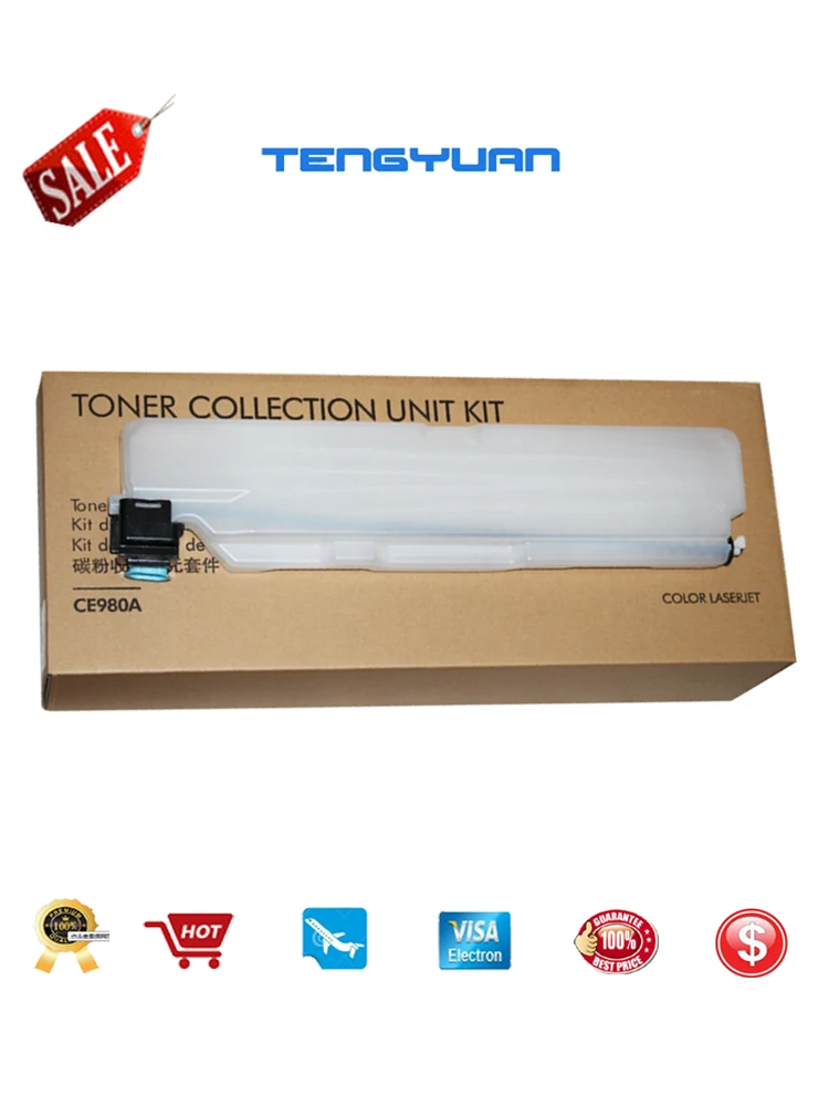 New original Toner Collection kit CE980-67901 for HP CP5525 / CP5225 / M750 / M775 Printer parts on sale