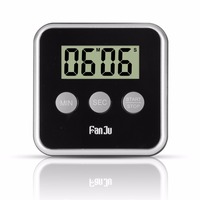 FanJu FJ231 LCD Digital Kitchen Timer Magnetic Clock Countdown Alarm with Stand Table Desk Clock Electronic Cooking Kitche Tools